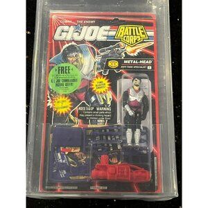 Prototype GI Battle Corps Cobra the Enemy Metal-Head Hasbro 1994 Graded Figure